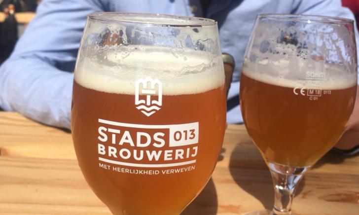 Kruikje Blond van Stadsbrouwerij 013